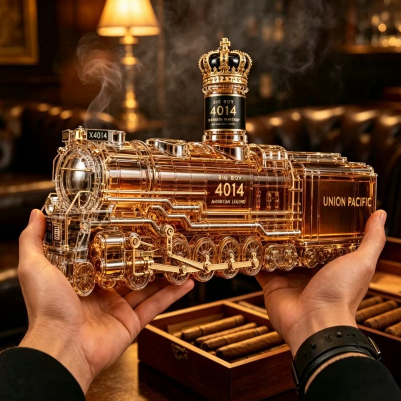 Vintage Collectible Liquor Bottles - Decantador de whisky con diseño de