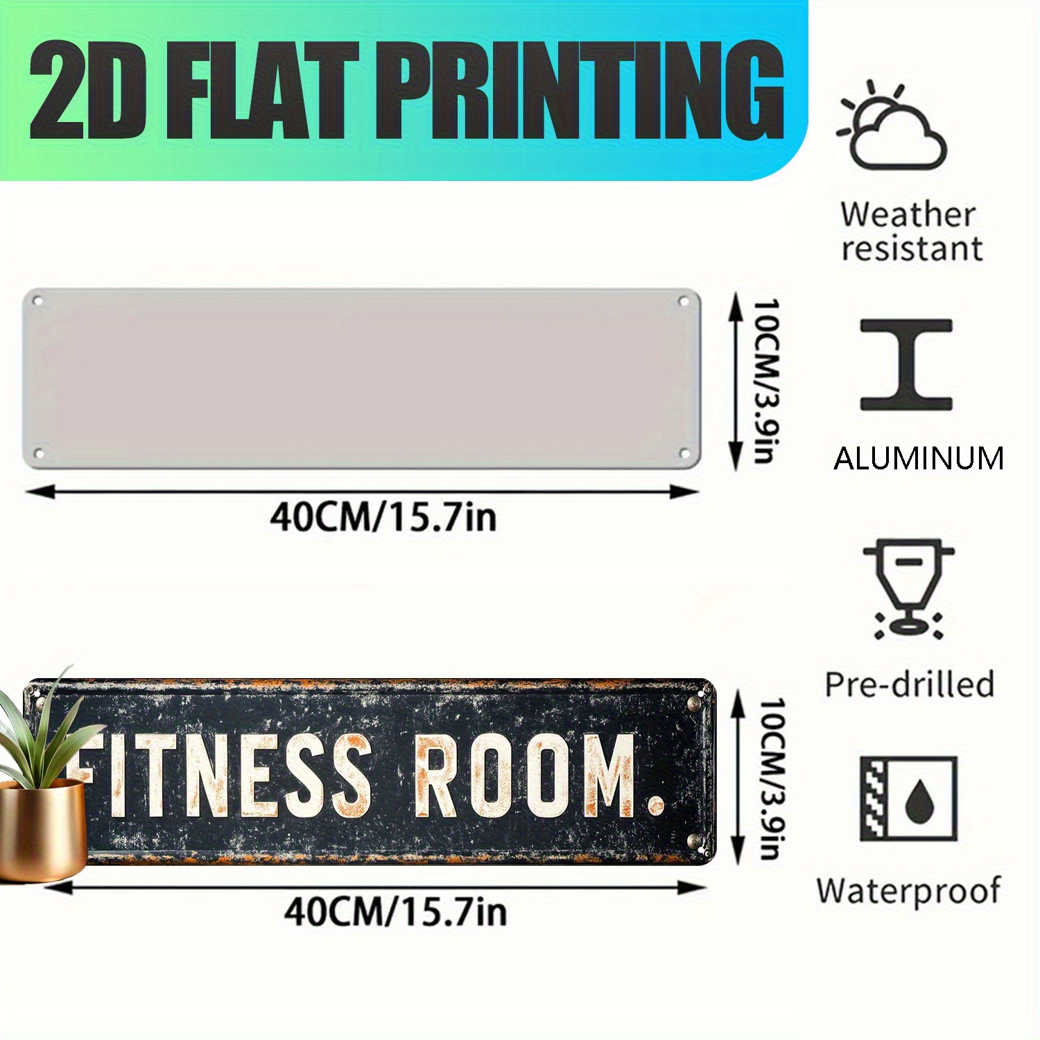 Letrero de Aluminio 2D Plano,  - Vintage Collectible Plates reseña y precio