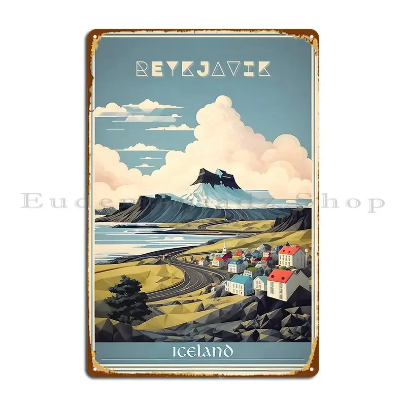 Reykjavik S Vintage Beauty, Co - Vintage Collectible Posters reseña y precio