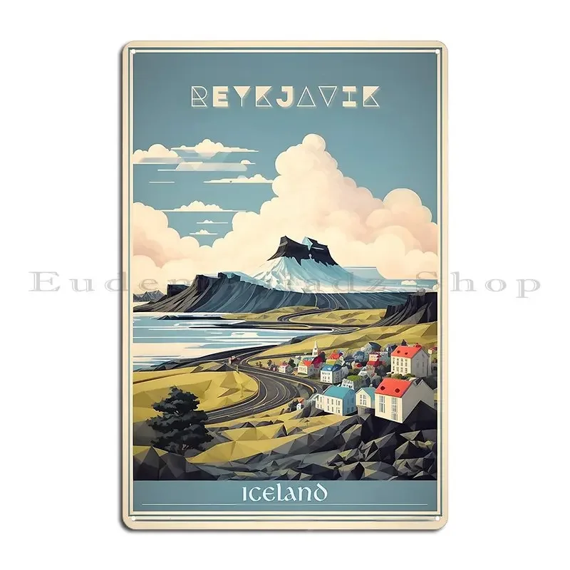 Reykjavik S Vintage Beauty, Co - Vintage Collectible Posters reseña y precio
