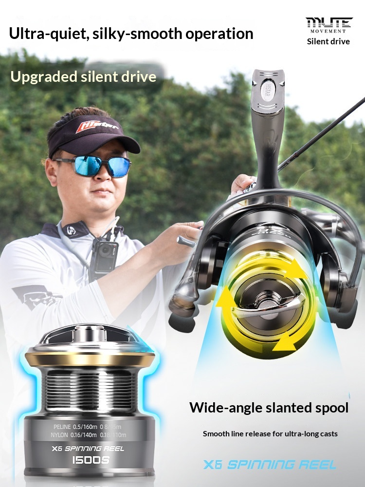Carrete de pesca Hasida X6, co - Developing Tank Reel reseña y precio
