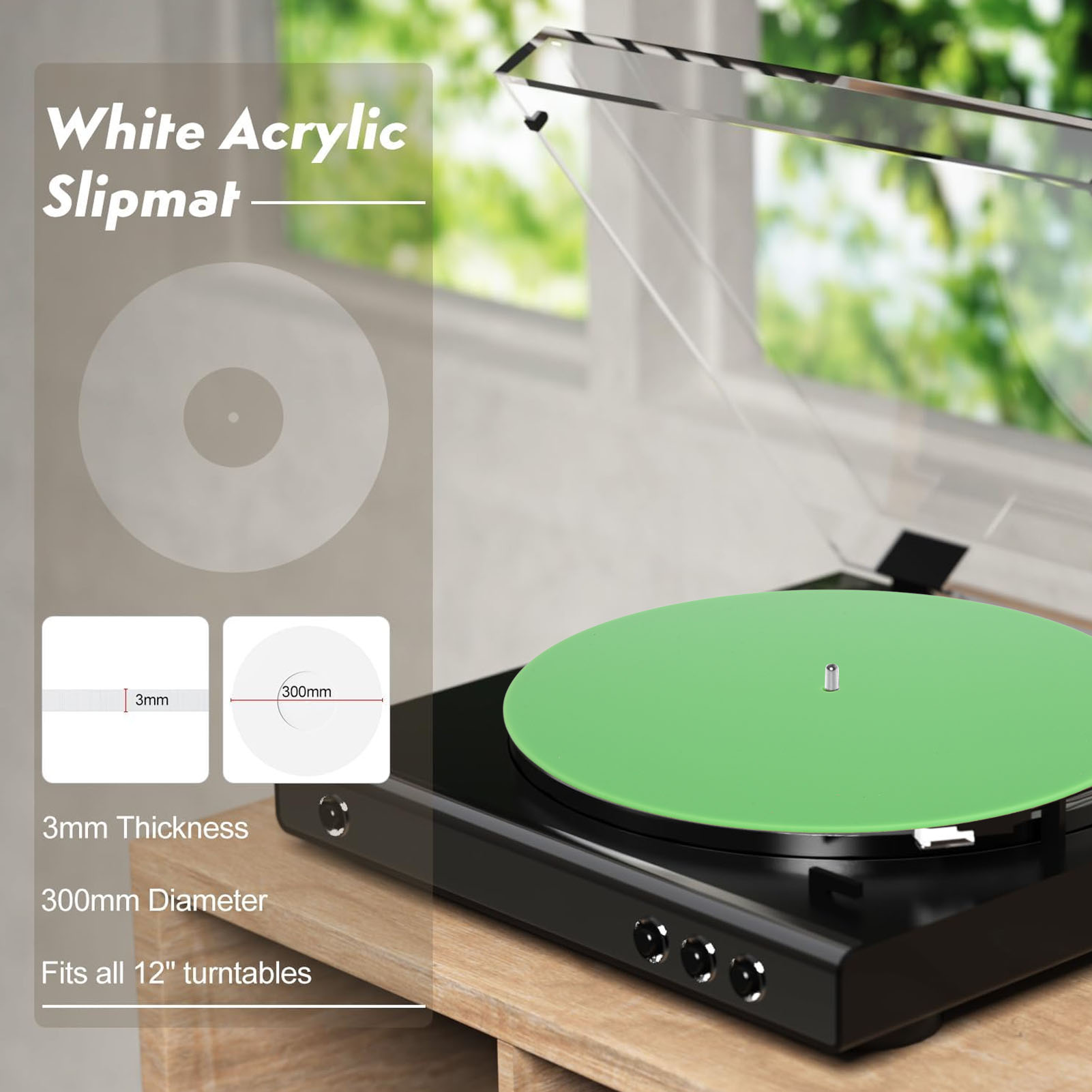 Alfombrilla antideslizante par - Vinyl Record Cleaner reseña y precio