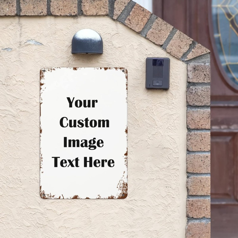 Letrero de metal personalizado - Vintage Collectible Plates reseña y precio